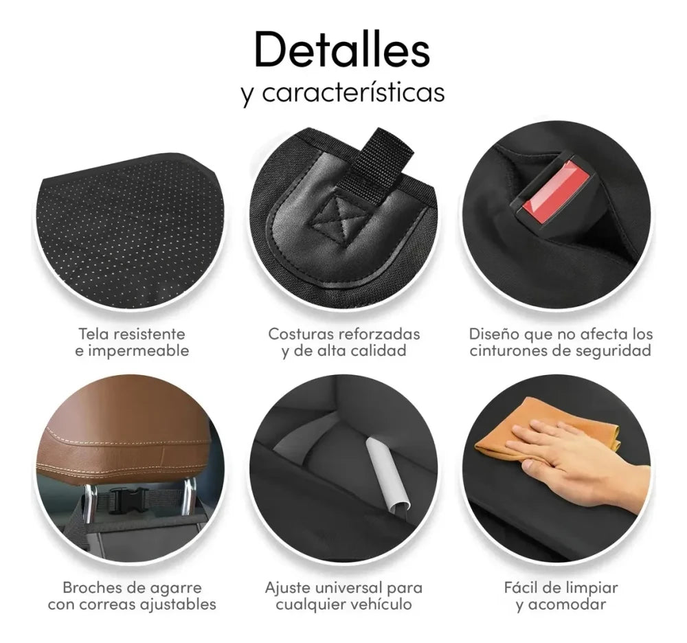 Funda de asientos de coche para macotas + rodillo sacapelo y pelota de regalo!!!