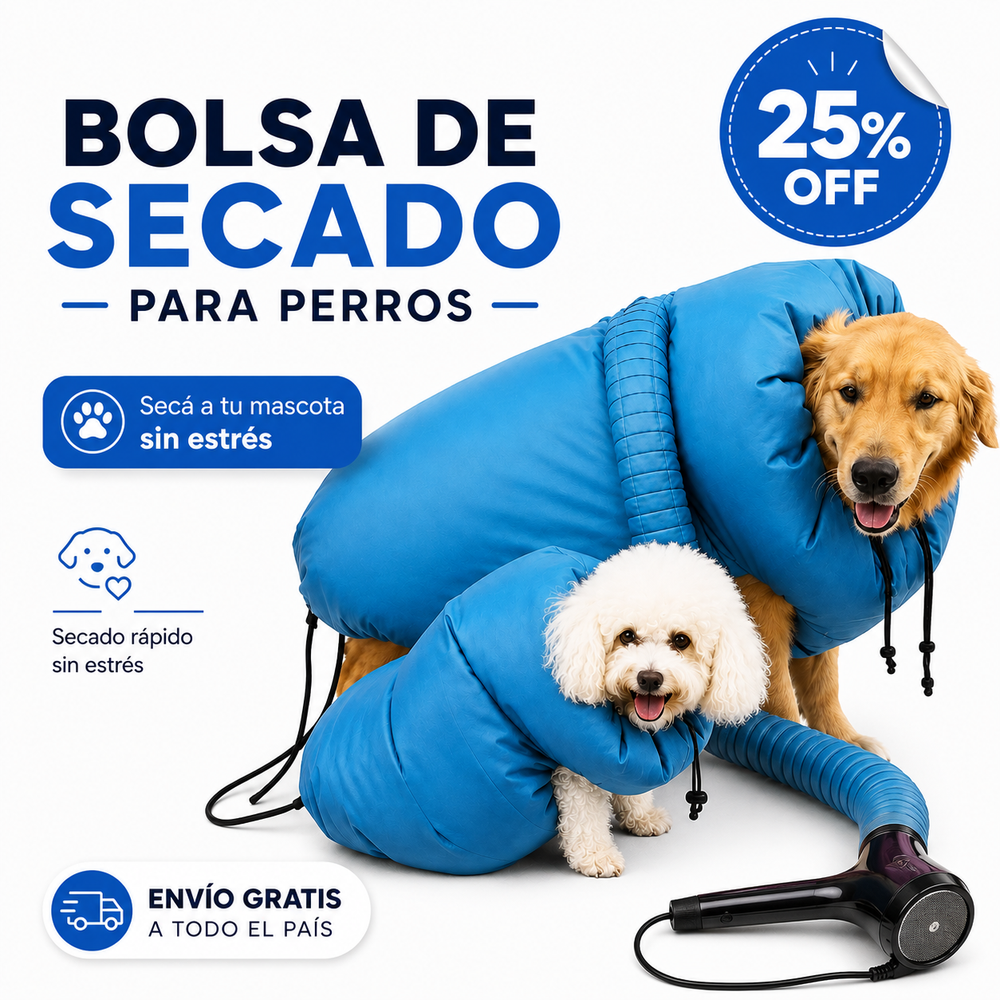 Bolsa de Secado para Perros